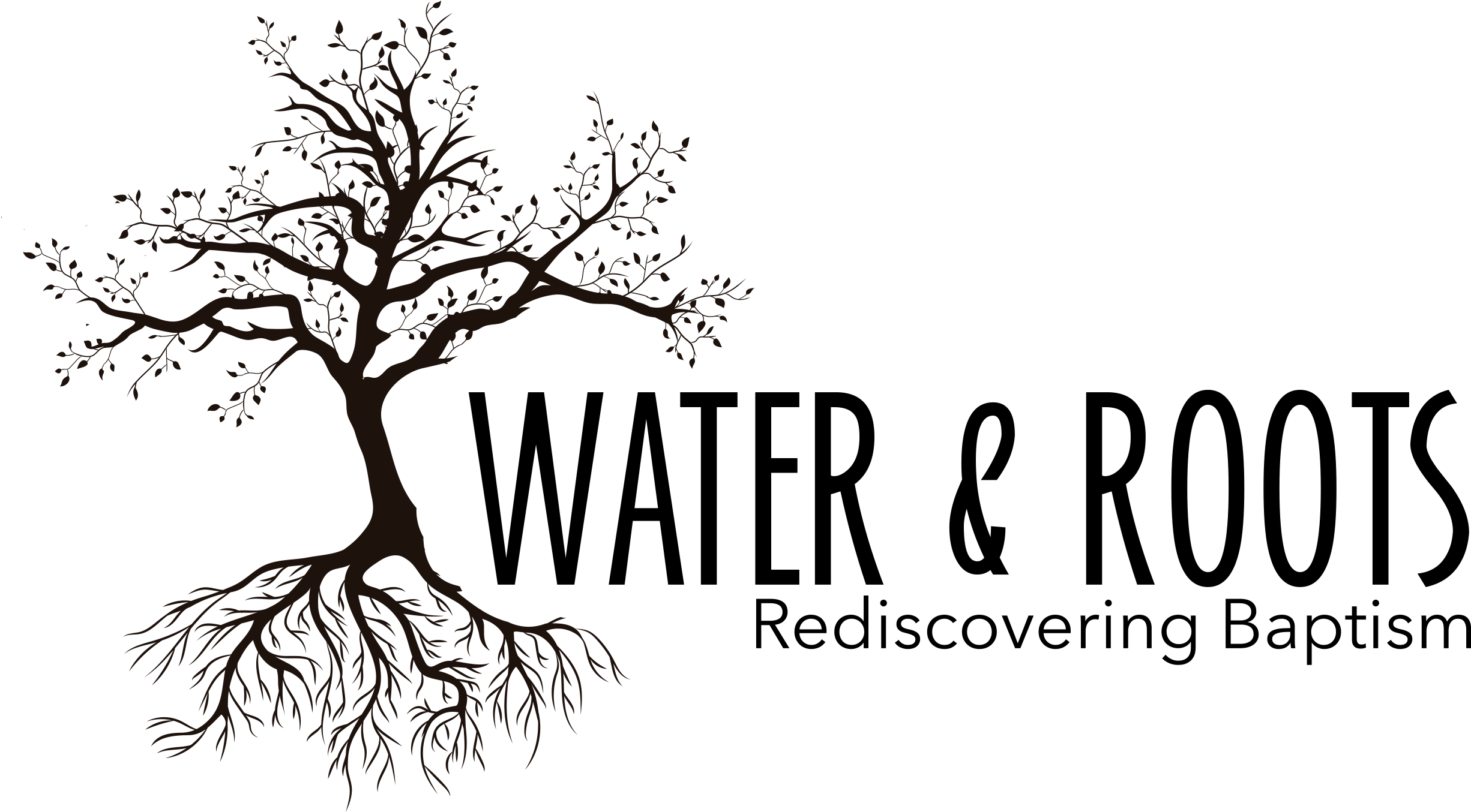 Download Png - Tree With Roots Black Dome Glass Cabochon Necklace (2527x1434), Png Download
