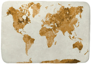 World Map (400x400), Png Download