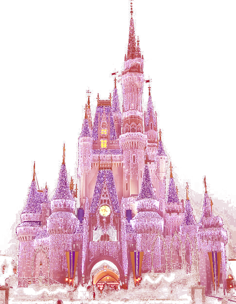 254 Images About Pastel Bae🦄 On We Heart It - Disney World, Cinderella Castle (485x624), Png Download