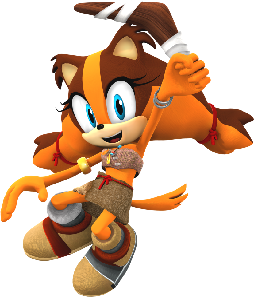 New Sticks The Jungle Badger Render By Nibroc Rock-d9hwum8 - Mario & Sonic At The Olympic Games Sticks (1024x1024), Png Download