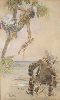 Il Sogno Del Legionario - Port-tarascon. Dernieres Aventures De Lillustre Tartarin (420x420), Png Download