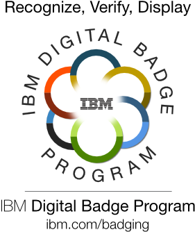 Authorized Ibm Digital Badge Issuer - Graphic Design (352x352), Png Download