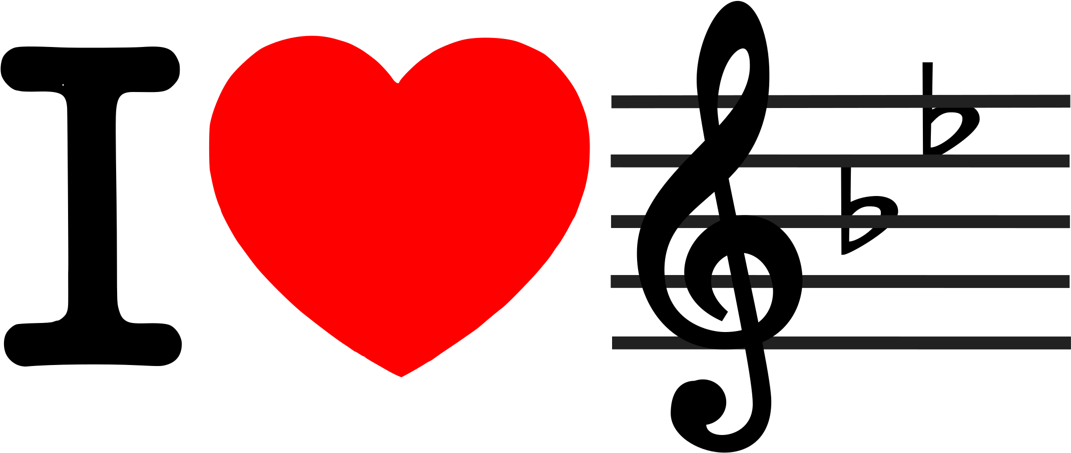 I Love Music - Love Music (845x357), Png Download