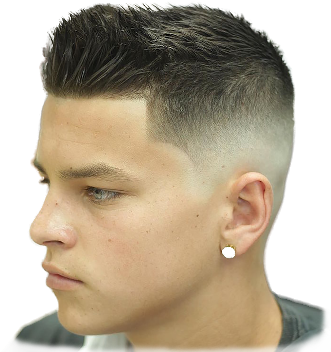 Men - Mens Skin Fade Haircut 2018 (1400x1400), Png Download