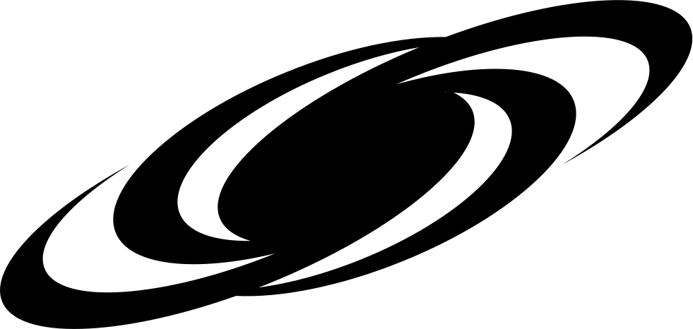 Png File - Galaxy Swirl Silhouette (981x466), Png Download