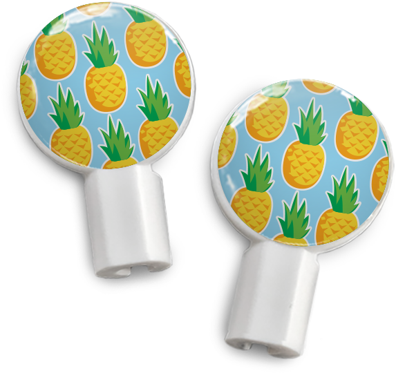 Dekaslides Slide-on Earbud Graphics - Deka Sounds Dekaslides Earbuds Combo Tri Heart + Watercolor (600x600), Png Download