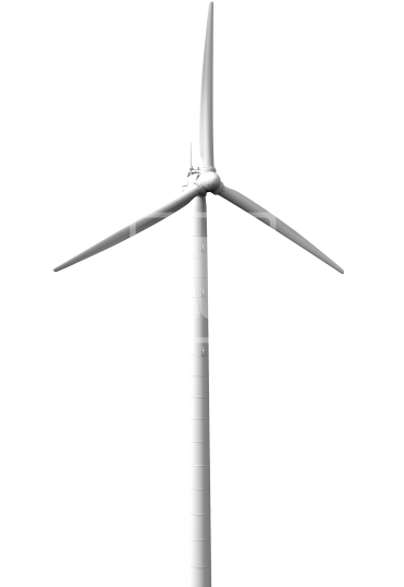 Wind Turbine Png - Wind Turbine Transparent (370x550), Png Download