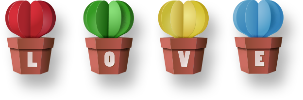 Flowerpot (624x207), Png Download