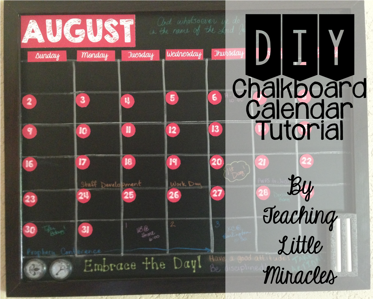 Teaching Little Miracles Project Command Center Diy - Scoreboard (1435x1165), Png Download