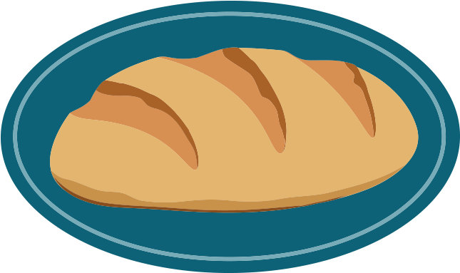 Bank Gerld Friedman - Bread Free Vector Png (1200x628), Png Download