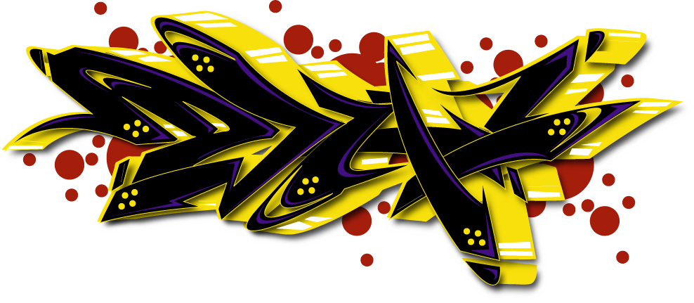 3d Graffiti Psd Official Psds - Fondos De Graffiti (988x431), Png Download