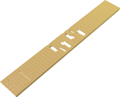 Broken Bridge - Brilliant (458x372), Png Download