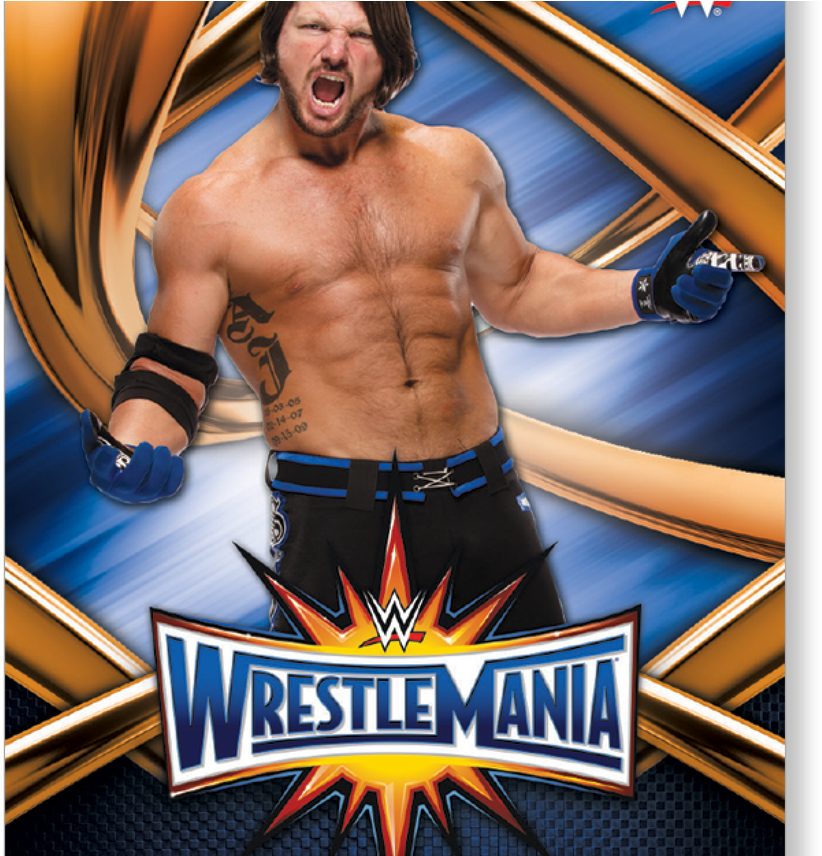 Aj Styles 2017 Wwe Road To Wrestlemania Wrestlemania - Official Wwe The Shows Soft Gel Case (1368x855), Png Download