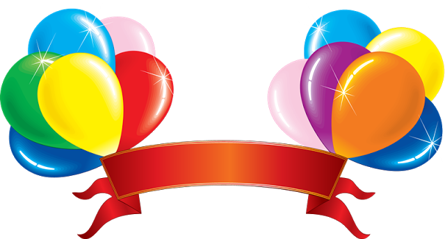 Globos Con Fondo Transparente Png - Bal Mela Clipart (640x345), Png Download