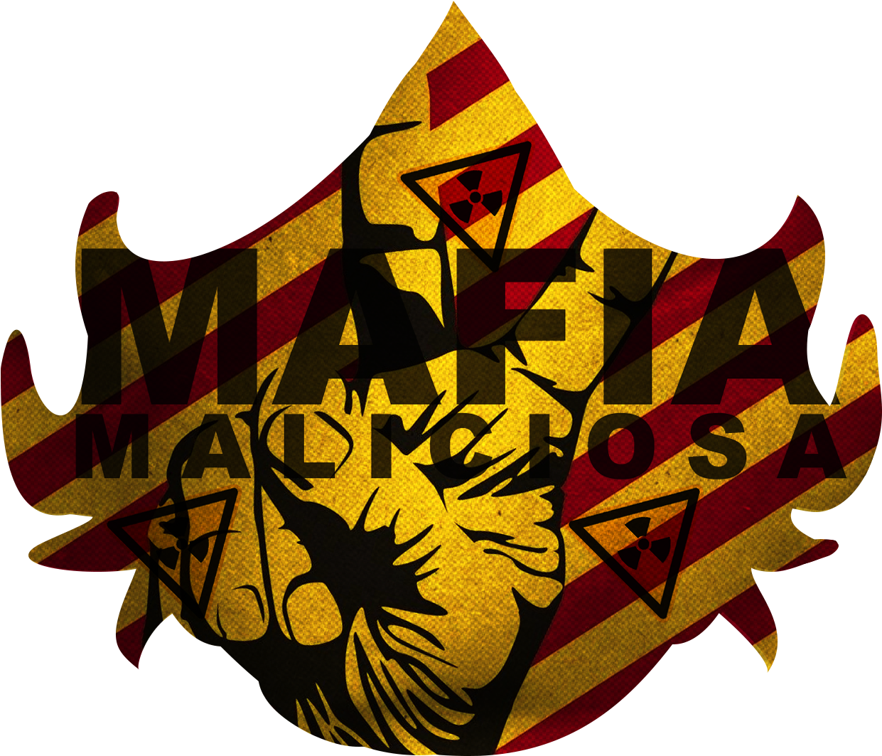 Bandana Mm - Mascara Mafia Maliciosa (1318x1080), Png Download