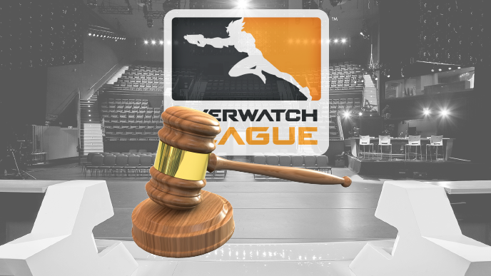 Xqc Fined And Suspended For Spamming Racist Emotes - Overwatch League Logo Tote Bag (688x387), Png Download