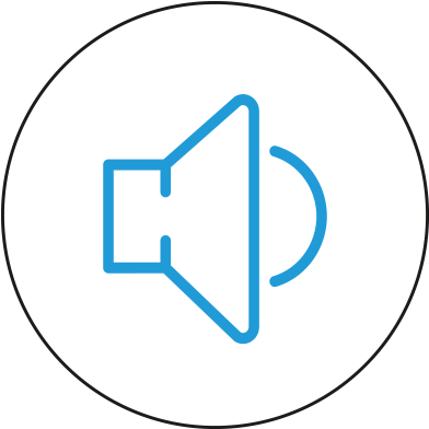 Logo Web Speaker - Loudspeaker (400x400), Png Download