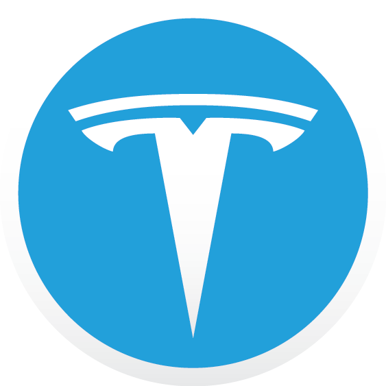 Tesla College Management System - Tesla Logo In A Circle (563x563), Png Download