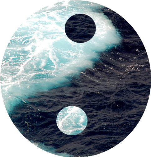 What The The Tao Te Ching Says About Extremes And Dualities - Yin Yang Mare (500x513), Png Download