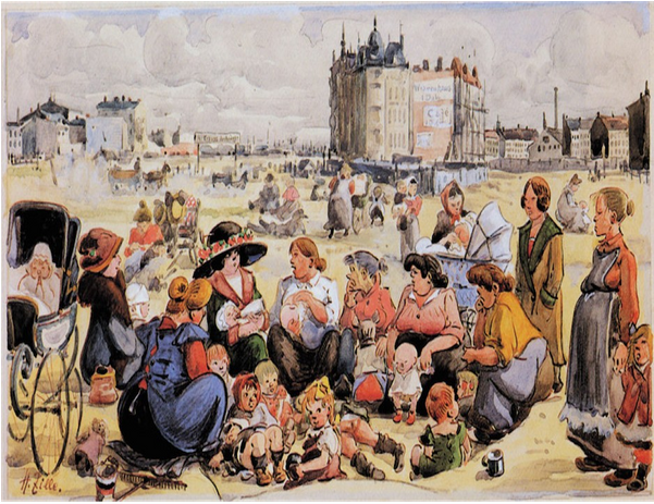 Photo Taken At Zille Museum By Business O - Muttertag Am Park Postkarte (600x600), Png Download