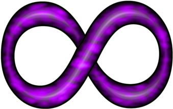 Infinity Symbol - Infinity Is Change Magnet (400x400), Png Download