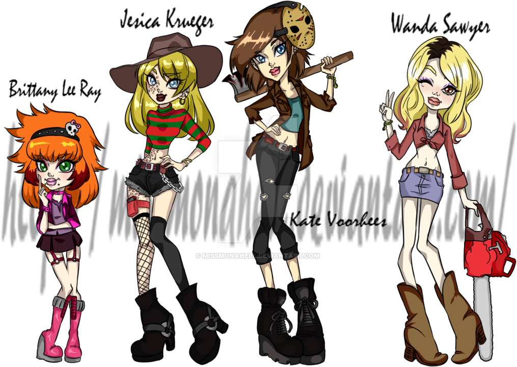 Mh Style Oc - Jason Voorhees Monster High (1024x768), Png Download