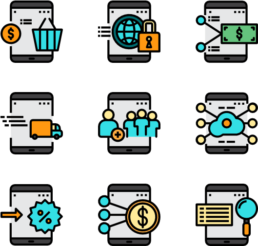 Tablet Application - Machinery Icons (600x564), Png Download
