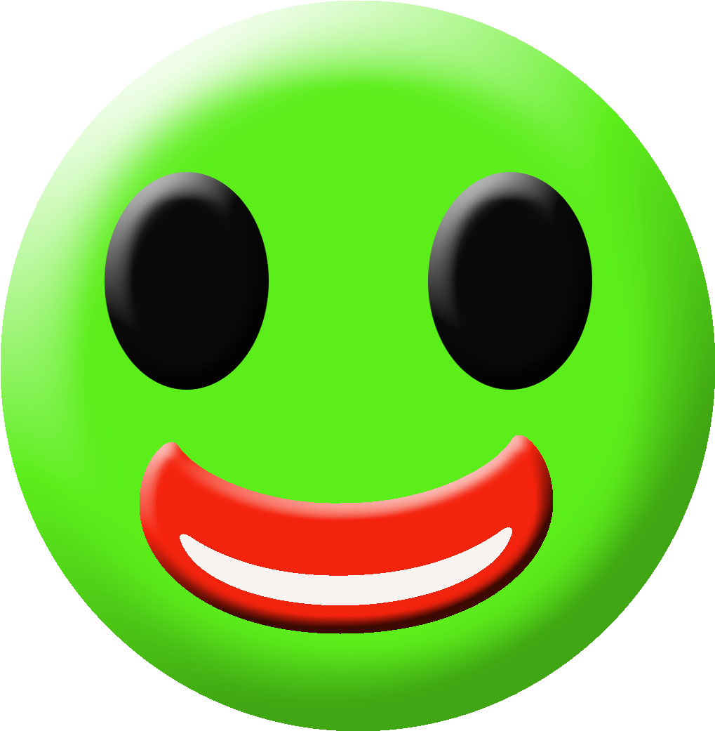 Colored Happy Emoji - Smiley (1200x1200), Png Download