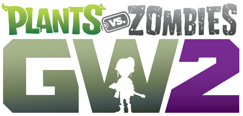 Zombies™ Garden Warfare - Plants Vs Zombies Gw2 Logo (800x383), Png Download
