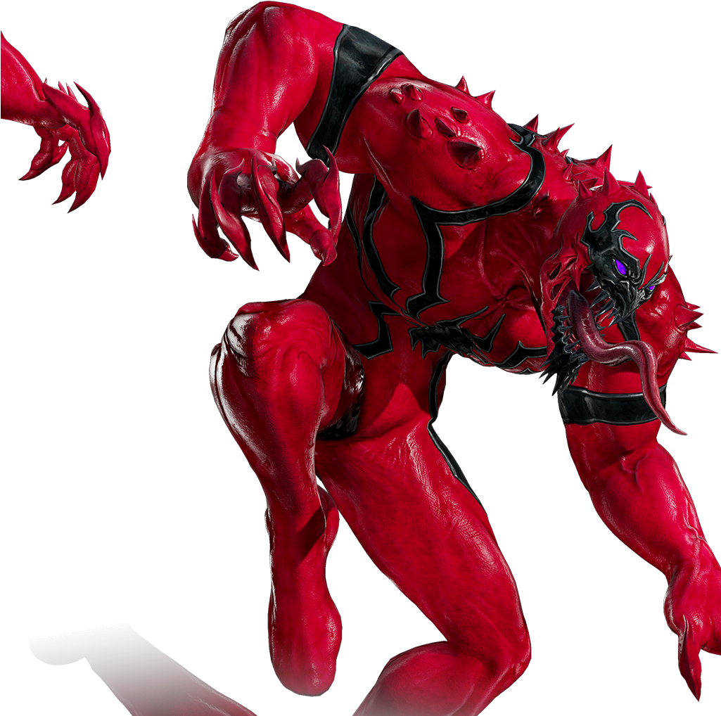 Venom And Anti-venom's Colors In Marvel Vs Capcom Infinite (1024x1024), Png Download