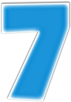 7 - Number (400x400), Png Download