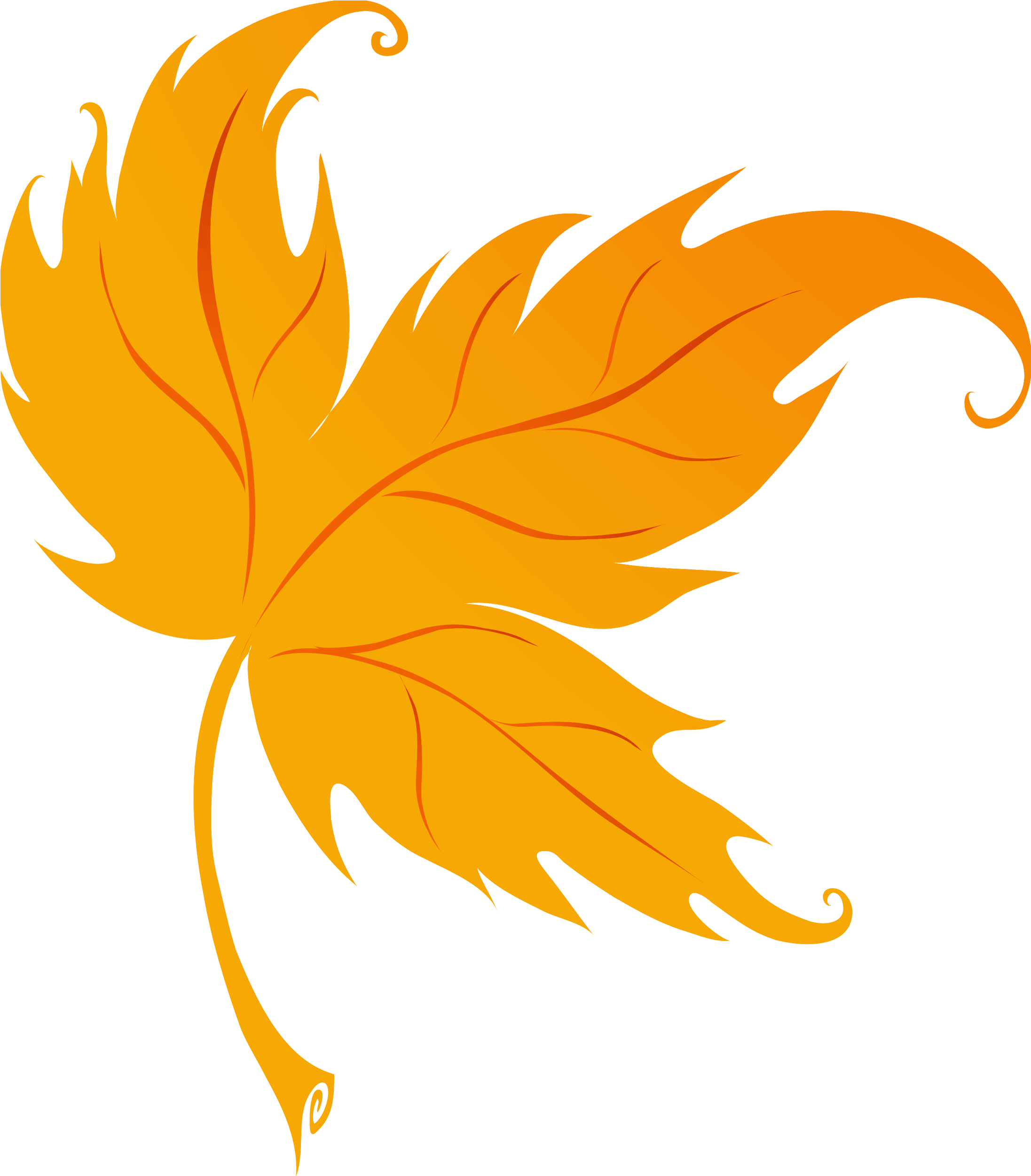 Fall Leaf Png Clipart Imageu200b Gallery Yopriceville - Fall Leaf Png (2327x2611), Png Download