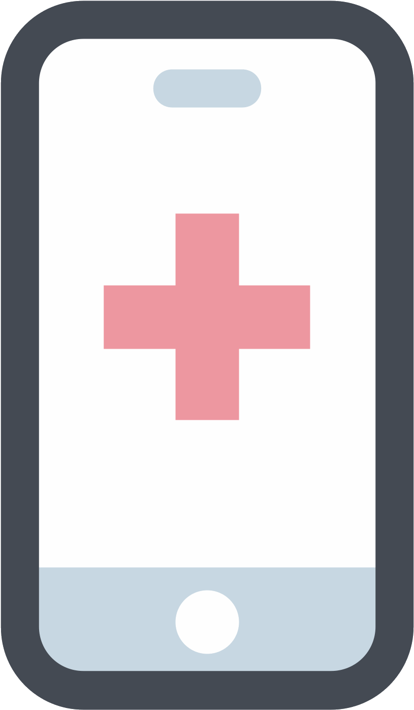 Medical Mobile App Icon - Mobile Application Icon Png (1600x1600), Png Download