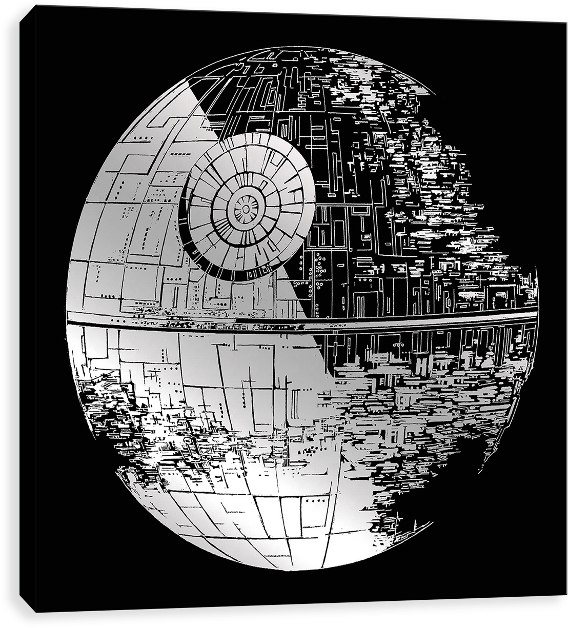 Star Wars Classic Ships - Star Too Big To Fail (1280x1280), Png Download