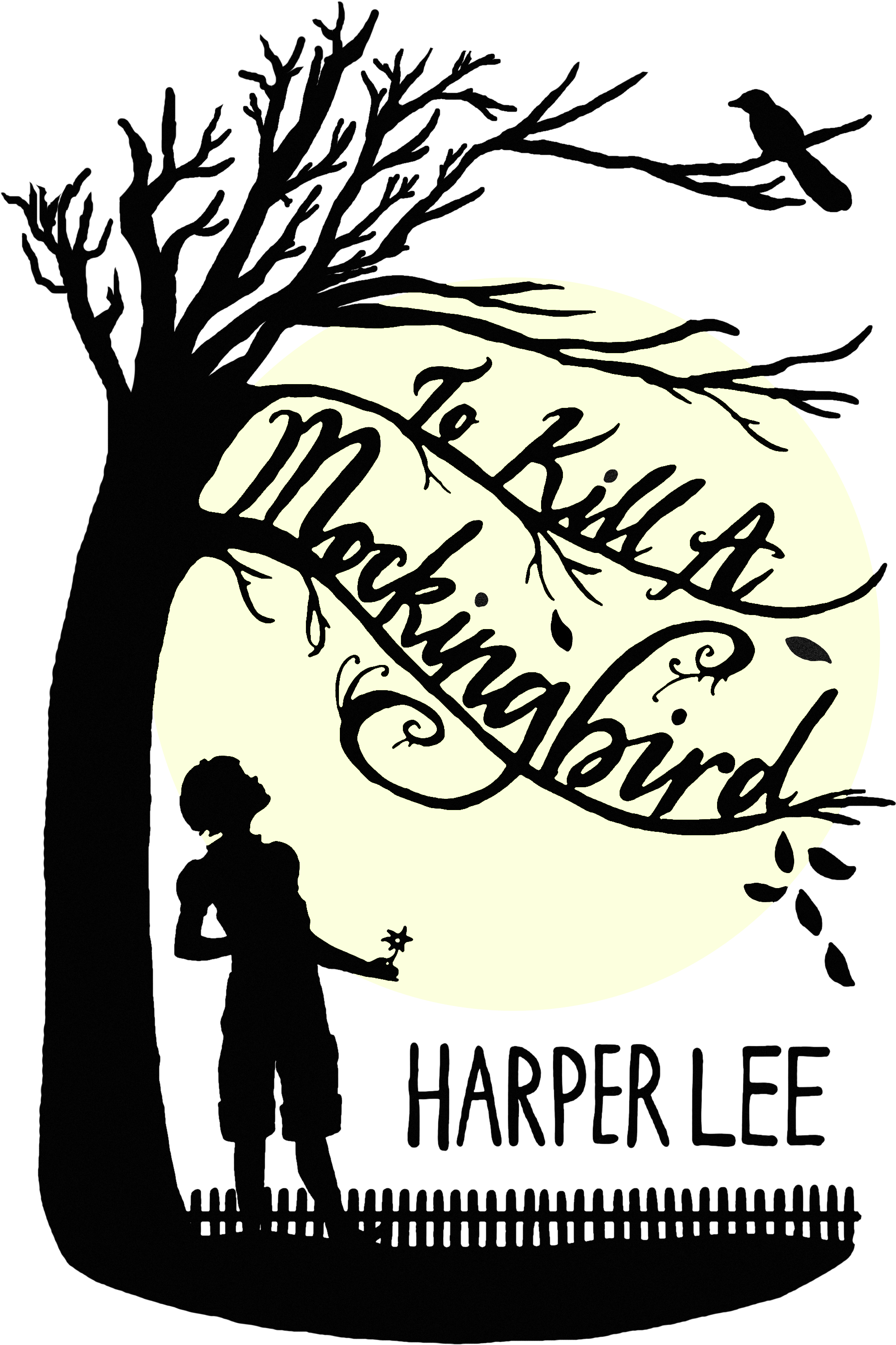 Download Mockingbird Drawing Tkam Kill A Mockingbird By Harper