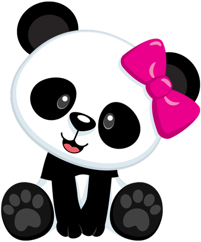 Resultado De Imagen Para Oso Kawaii Png - Imagenes De Pandas Animados (398x480), Png Download