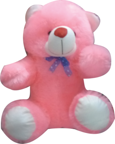 Pink Teddy Bear Soft Toys - Teddy Bear Soft Toys (397x500), Png Download