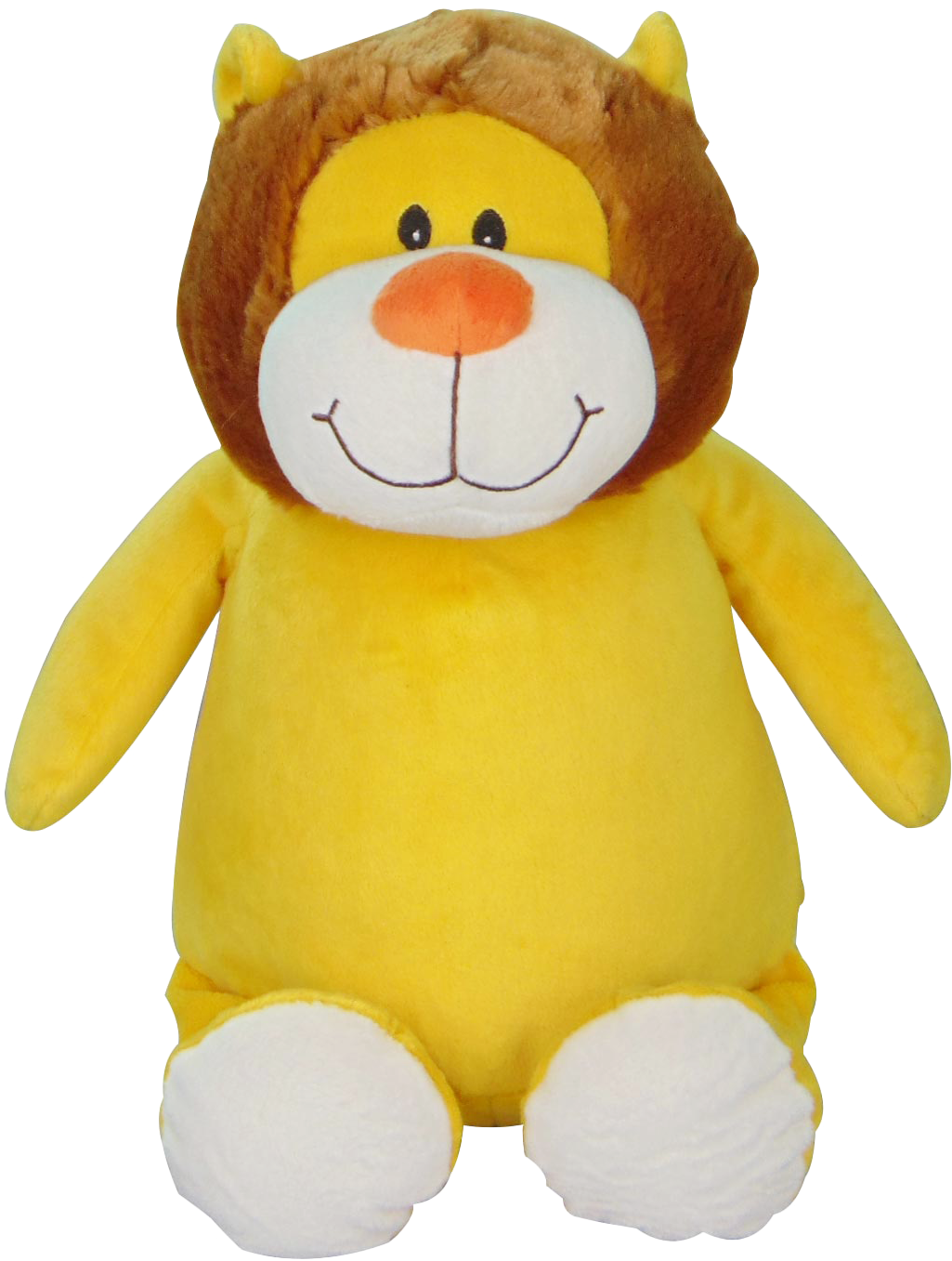 These Are A Great Gift For Young Babies And Toddlers - Monogrammed Me Personalised Stuffed Lion With Embroidered (1155x1482), Png Download