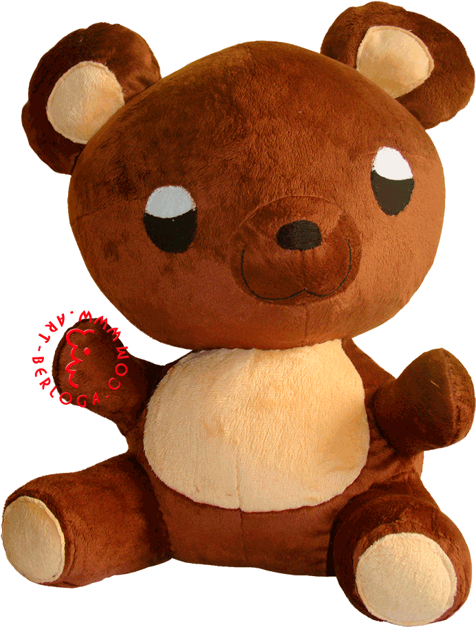Soft Toy Bear From Viber Messenger - Viber Teddy Bear Sticker (792x1000), Png Download