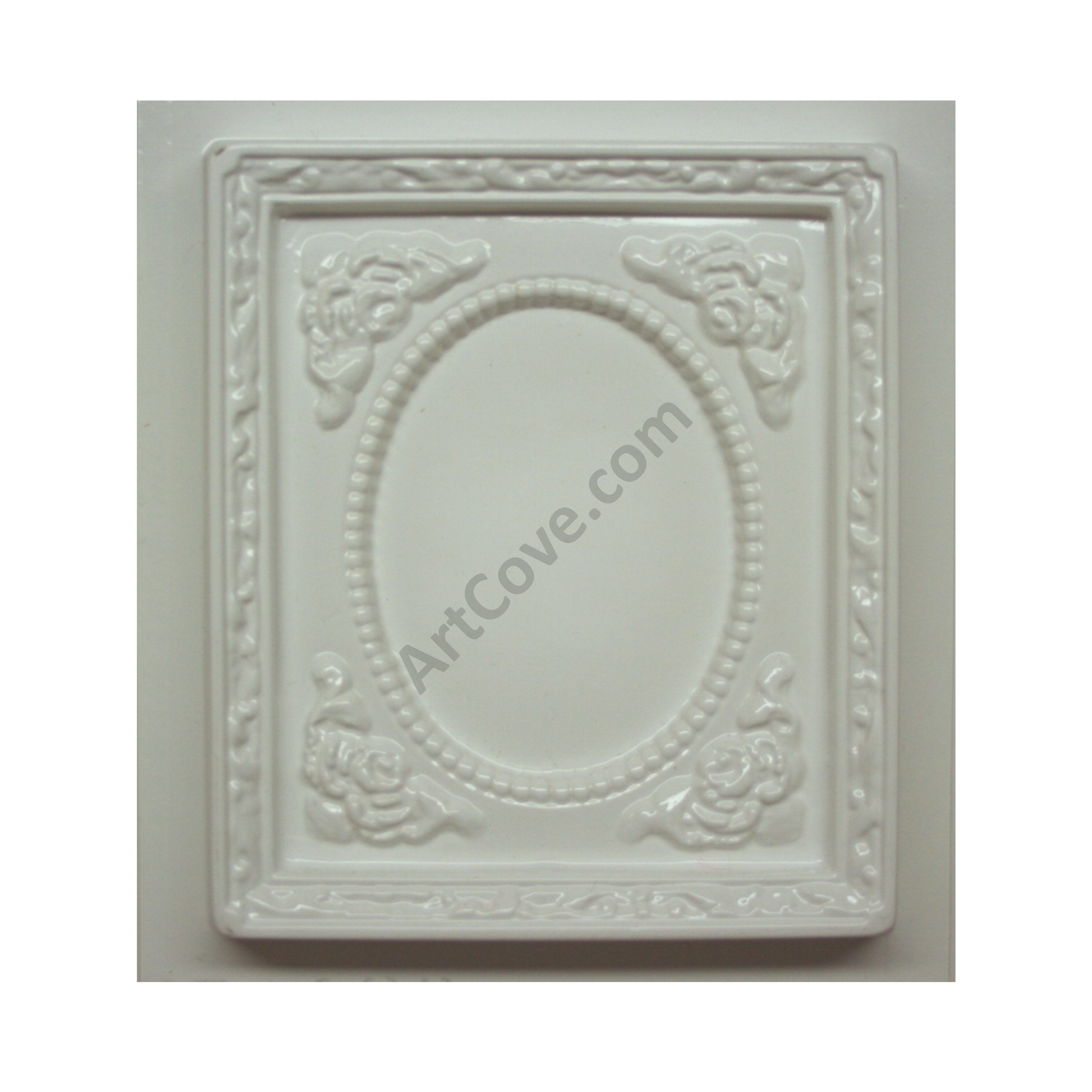 Oval Frame Plaster Mold (3000x3000), Png Download