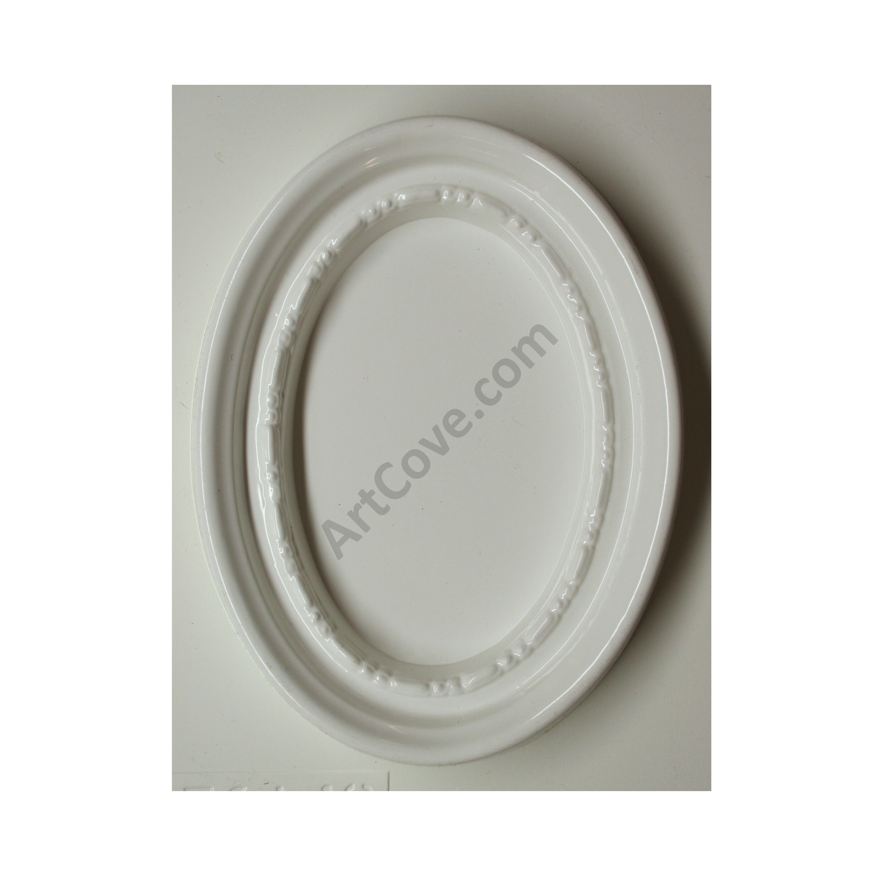 Oval Frame Plaster Mold - Circle (3000x3000), Png Download