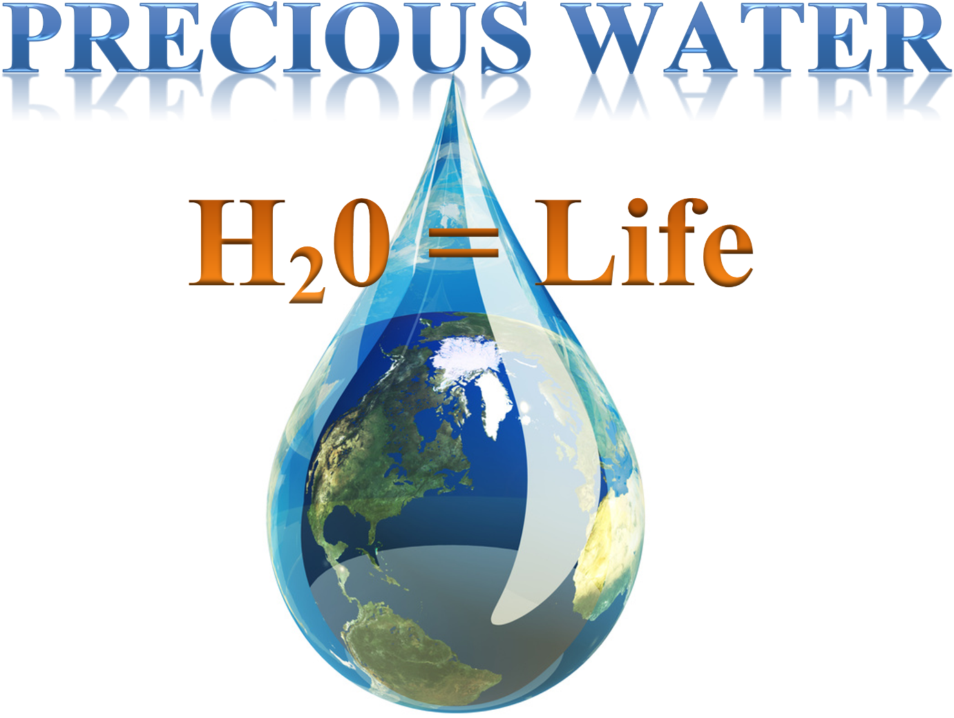 Save Water - Water Droplet (1434x1086), Png Download