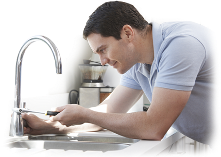 Saving Water In Your Home - Fixing A Faucet (459x359), Png Download