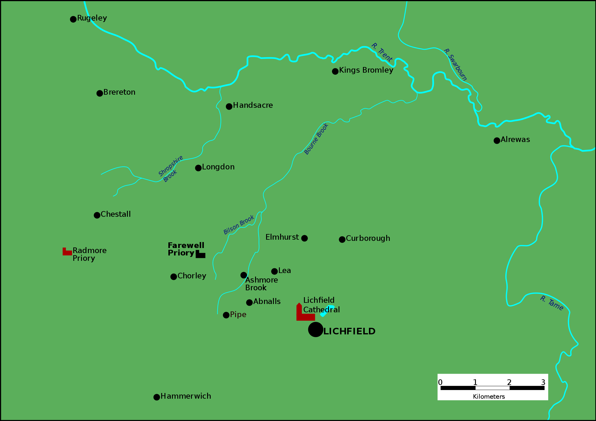 Sketch-map Showing Locations Of The Main Estates And - Map (800x566), Png Download
