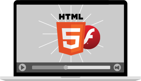 Google's Chrome Says Farewell To Flash - Html 5 (483x277), Png Download