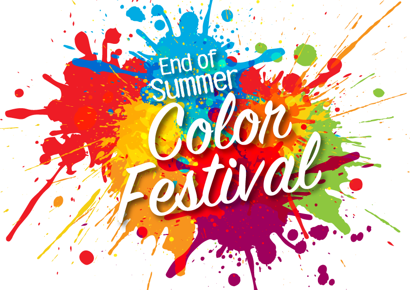 Woodforest To End Summer With Color Explosion Tickets - Explosion De Colores Png (842x595), Png Download