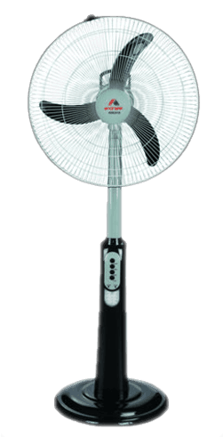 Adk24181 Is An 18″ Rechargeable Fan From Andrakk - Rechargeable Battery (325x490), Png Download