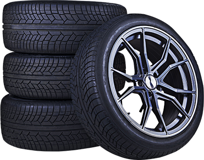 Wheel - Tire (418x327), Png Download