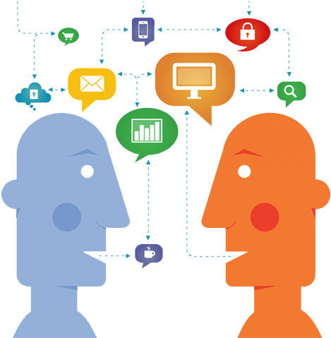 Communication Free Png Image - Customer Communication (689x478), Png Download