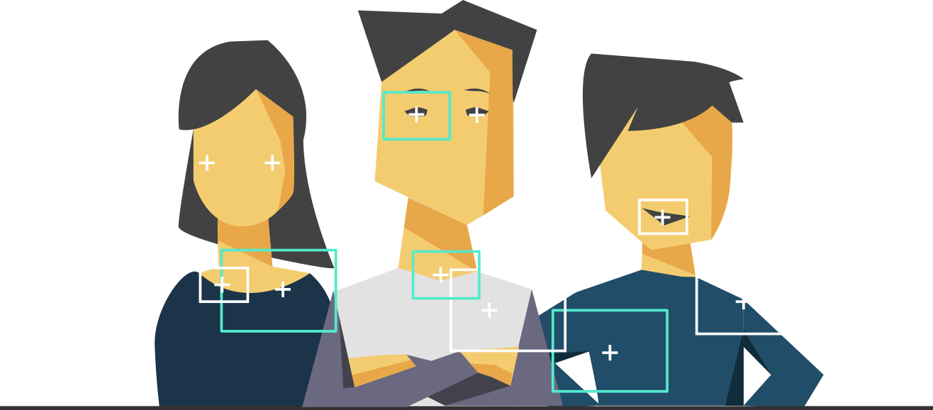 Body Language Recognition Illustration - Non Verbal Communication Illustration (1316x578), Png Download